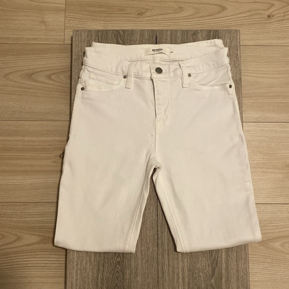 Hudson Nico Super Skinny White Jeans. Sz 26. EUC - Picture 3 of 4
